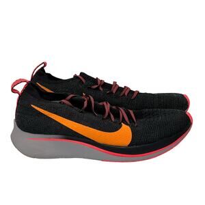 Nike Zoom Fly Flyknit Women’s Black Crimson Running Shoes Sneakers AR4561-068